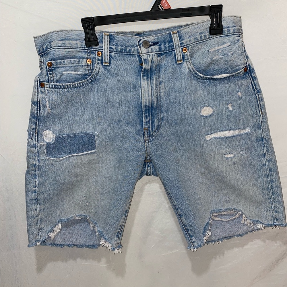 Mens levi jean shorts